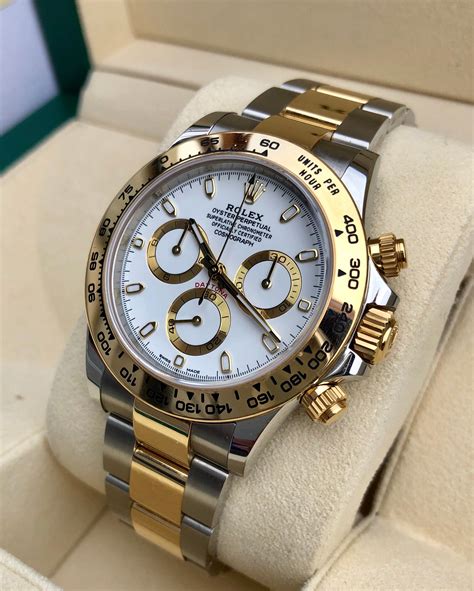 daytona rolex gold and silver|daytona Rolex price.